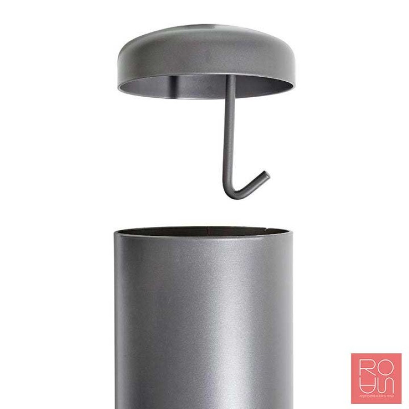 Pilona baixa EN ACER INOX ANTI ALUNIZAJE